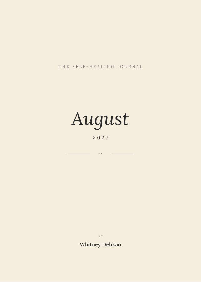 August 2027 cover
